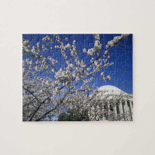 USA, Washington DC. Cherry Blossom Festival and 2 Jigsaw Puzzle (Horizontal)