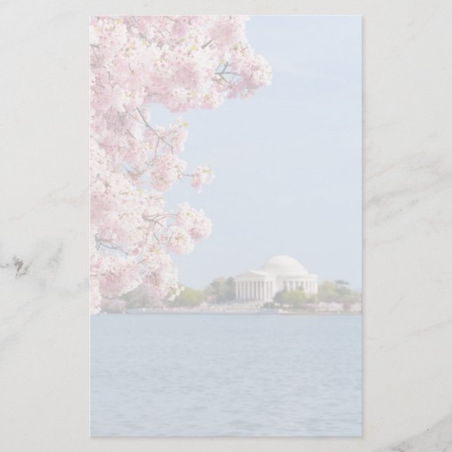 USA, Washington DC, Cherry tree Stationery (Front)