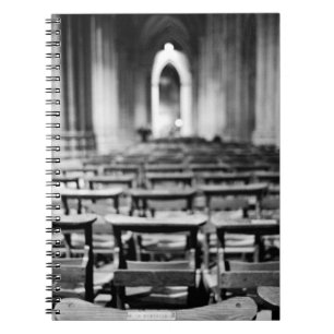 USA, Washington DC. Church pews of National Notebook