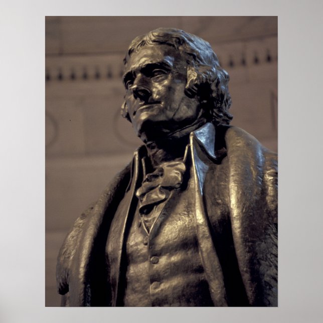 USA, Washington DC. Thomas Jefferson Memorial. Poster (Front)