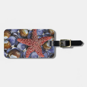 USA, Washington, Hood Canal, Seabeck. Close-up Luggage Tag