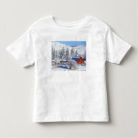 USA, Washington, Methow Valley, Barns in