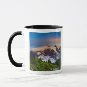 USA, Washington, Mt. Rainier. Morning sun Mug