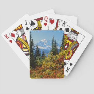 USA, Washington, Mt. Rainier National Park 2 Playing Cards