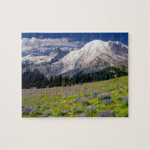 USA, Washington, Mt. Rainier National Park. Jigsaw Puzzle