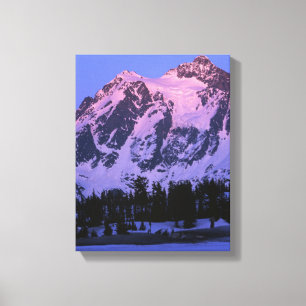 USA, Washington, Mt. Shuskan in North Cascades Canvas Print