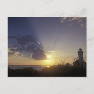 USA, Washington, near Port Townsend. Point Postcard