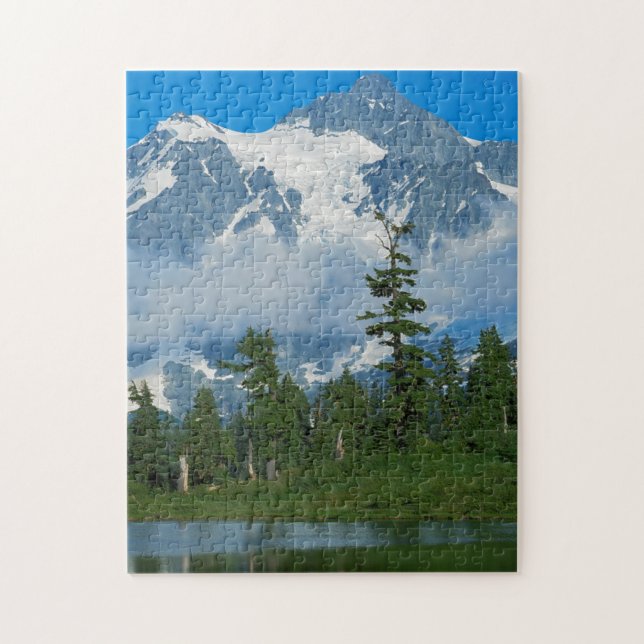USA, Washington, North Cascades National Park 10 Jigsaw Puzzle (Vertical)