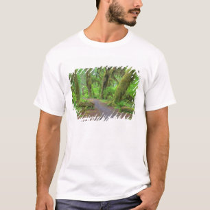 USA, Washington, Olympic National Park, Hoh Rain T-Shirt