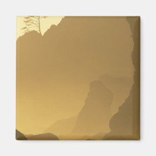 USA, Washington, Olympic Nat'l Park, Sunset, Magnet