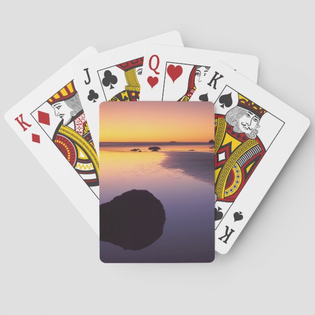 USA, Washington, Olympic Peninsula Playing Cards (Back)