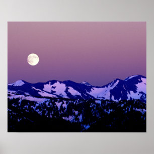 USA, Washington, Port Angeles, Olympic National Poster