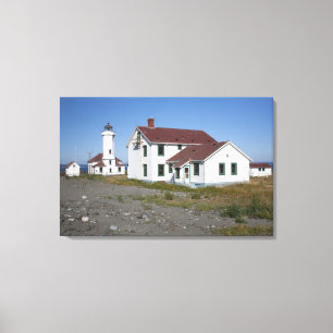 USA, Washington, Port Townsend, Point Wilson Canvas Print