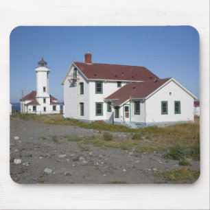 USA, Washington, Port Townsend, Point Wilson Mouse Mat