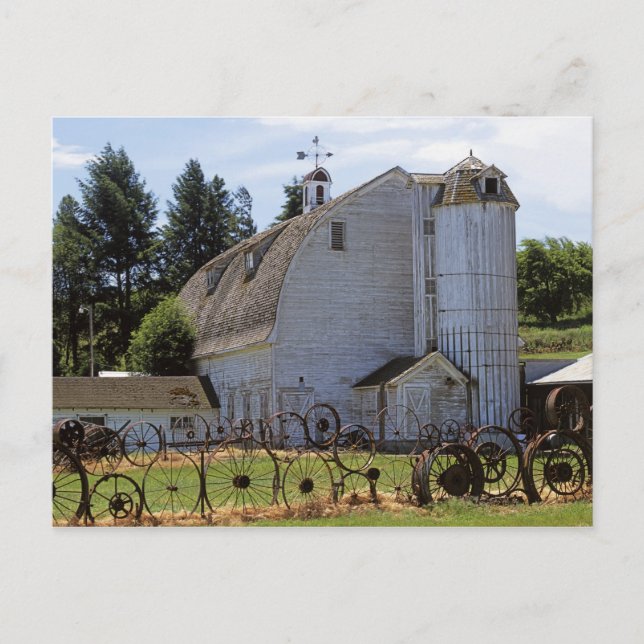 USA, Washington, Pullman, Barn Postcard (Front)