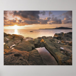 USA, Washington, San Juan Islands. A dramatic 2 Poster