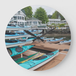 USA, Washington, San Juan Islands Large Clock