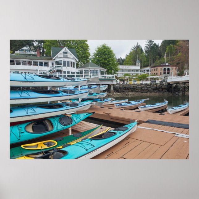 USA, Washington, San Juan Islands Poster (Front)