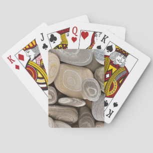 USA, Washington, Seabeck. Close-Up Of Beach 2 Playing Cards