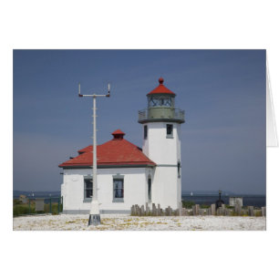 USA, Washington, Seattle, Alki Point Lighthouse, 2