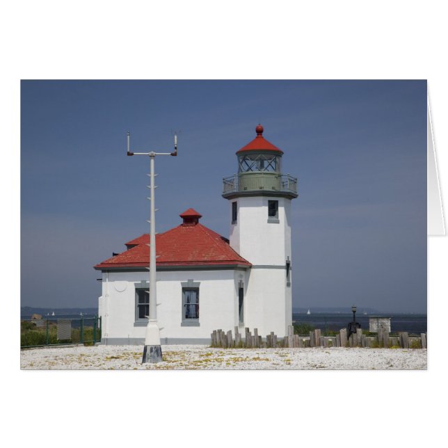 USA, Washington, Seattle, Alki Point Lighthouse, 2 (Front Horizontal)