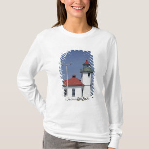 USA, Washington, Seattle, Alki Point Lighthouse, T-Shirt