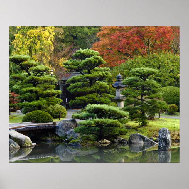 USA, Washington, Seattle, Arboretum, Japanese Poster (Front)