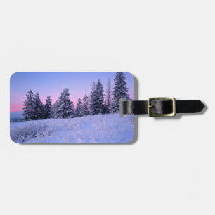 USA, Washington, Spokane County, Browne Mountain Luggage Tag