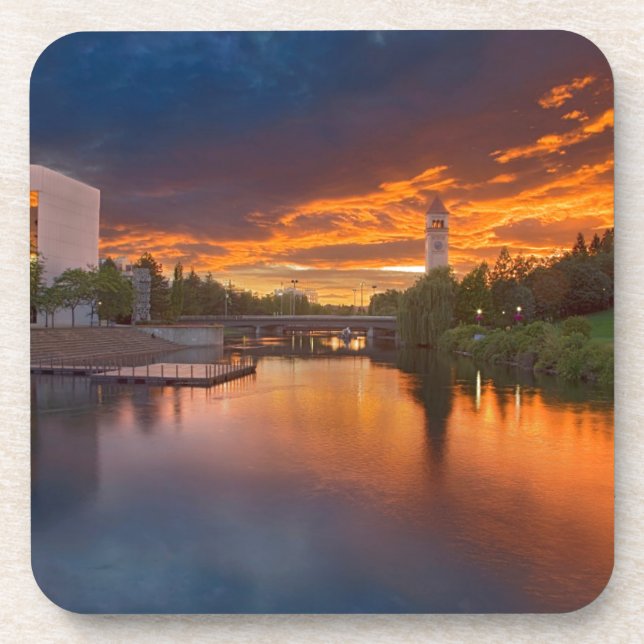 USA, Washington, Spokane, Riverfront Park Coaster (Front)