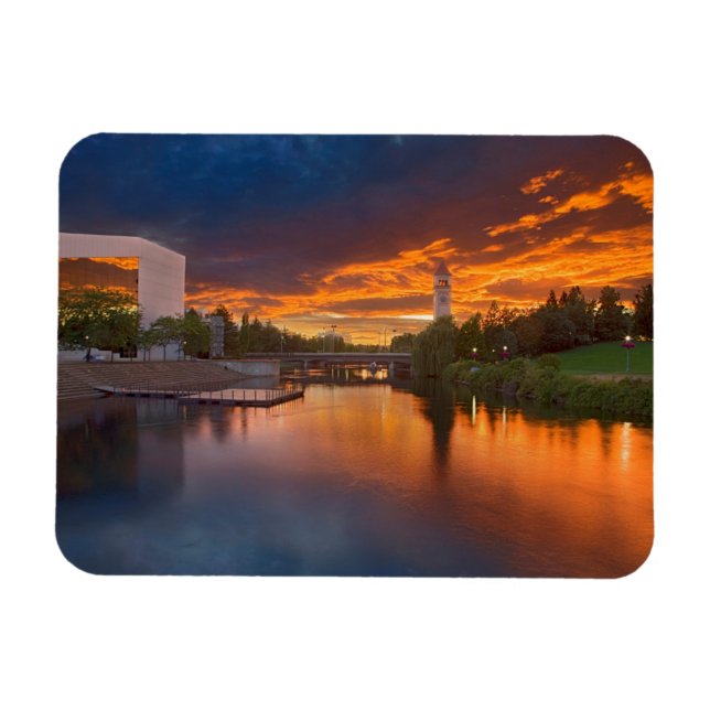 USA, Washington, Spokane, Riverfront Park Magnet (Horizontal)