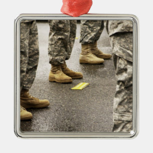 USA, Washington State, Issaquah, Salmon Day's Metal Tree Decoration