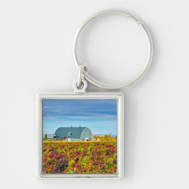 USA, Washington, Walla Walla. Garrison Creek Key Ring (Front)
