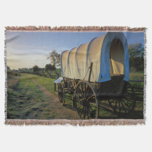 USA, Washington, Whitman Mission National Throw Blanket