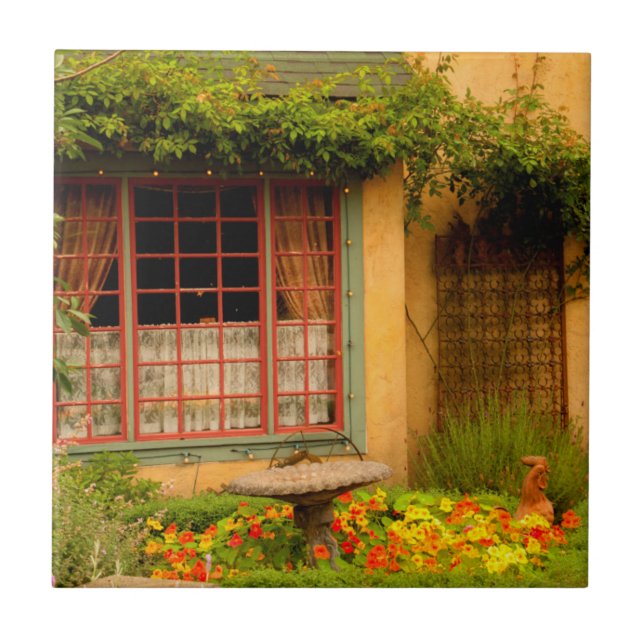 USA, Washington, Woodinville, The Herbfarm Tile (Front)