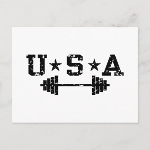 USA Weightlifting Postcard