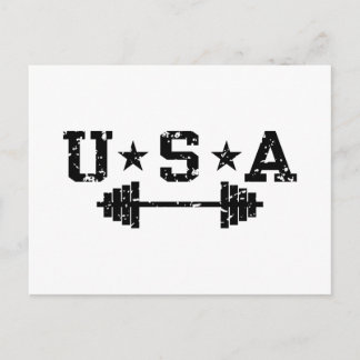 USA Weightlifting Postcard