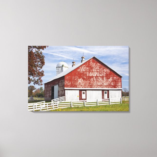 USA, West Virginia, Arbovale. Monongahela Canvas Print (Front)