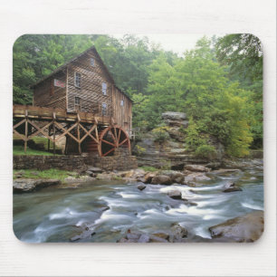 USA, West Virginia, Babcock SP. Rustic Glade Mouse Mat