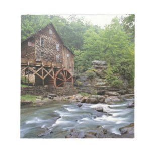 USA, West Virginia, Babcock SP. Rustic Glade Notepad
