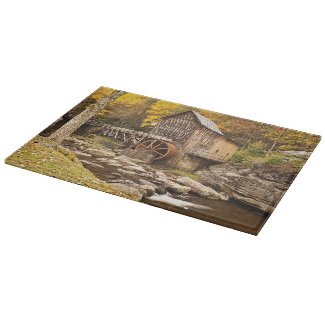 USA, West Virginia, Clifftop. Babcock State 2 Cutting Board (Corner)