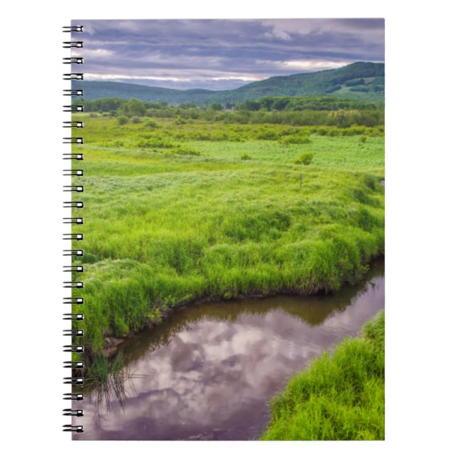 USA, West Virginia, Davis. Landscape 2 Notebook (Front)