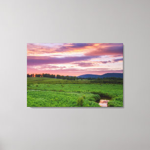 USA, West Virginia, Davis. Landscape Canvas Print