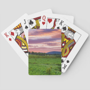 USA, West Virginia, Davis. Landscape Playing Cards