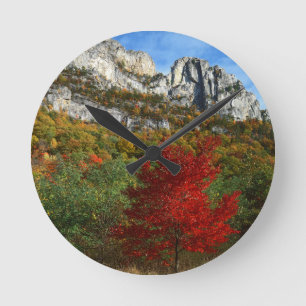 USA, West Virginia, Spruce Knob-Seneca Rocks Round Clock
