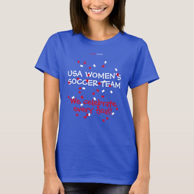 USA WOMEN'S SOCCER T-Shirt (Front)