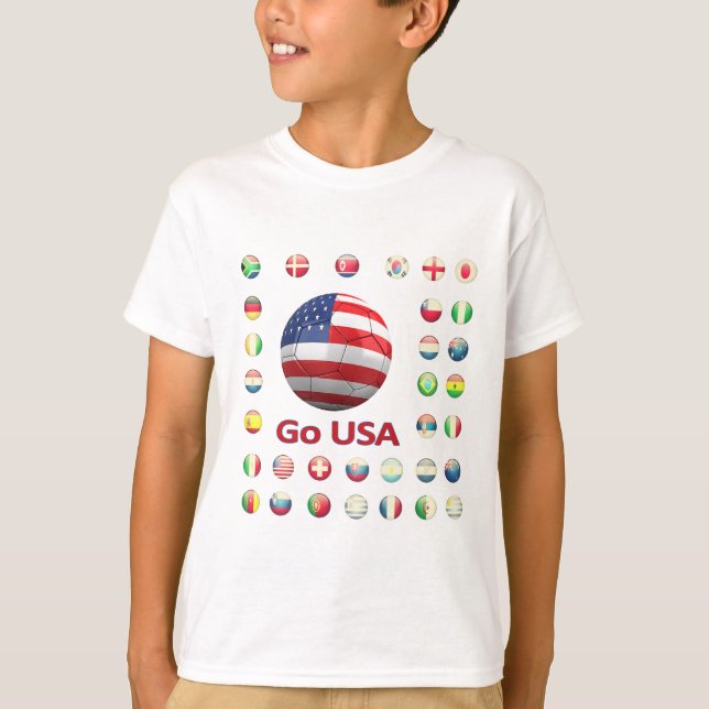 USA  World Cup 2010 South Africa T-Shirt (Front)