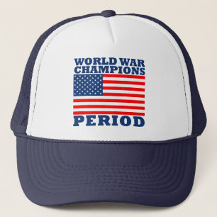 USA, World War Champions, Period Trucker Hat