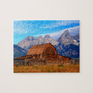 USA, Wyoming, Grand Teton National Park. Jigsaw Puzzle