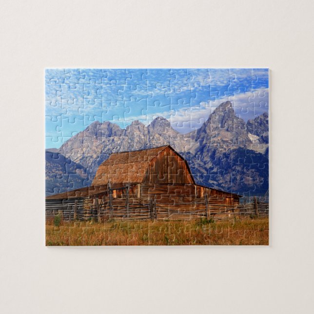 USA, Wyoming, Grand Teton National Park. Jigsaw Puzzle (Horizontal)