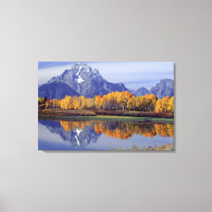 USA, Wyoming, Grand Teton National Park. Mt. 2 Canvas Print